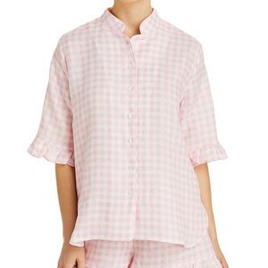 Sleeper Linen Lounge Top M